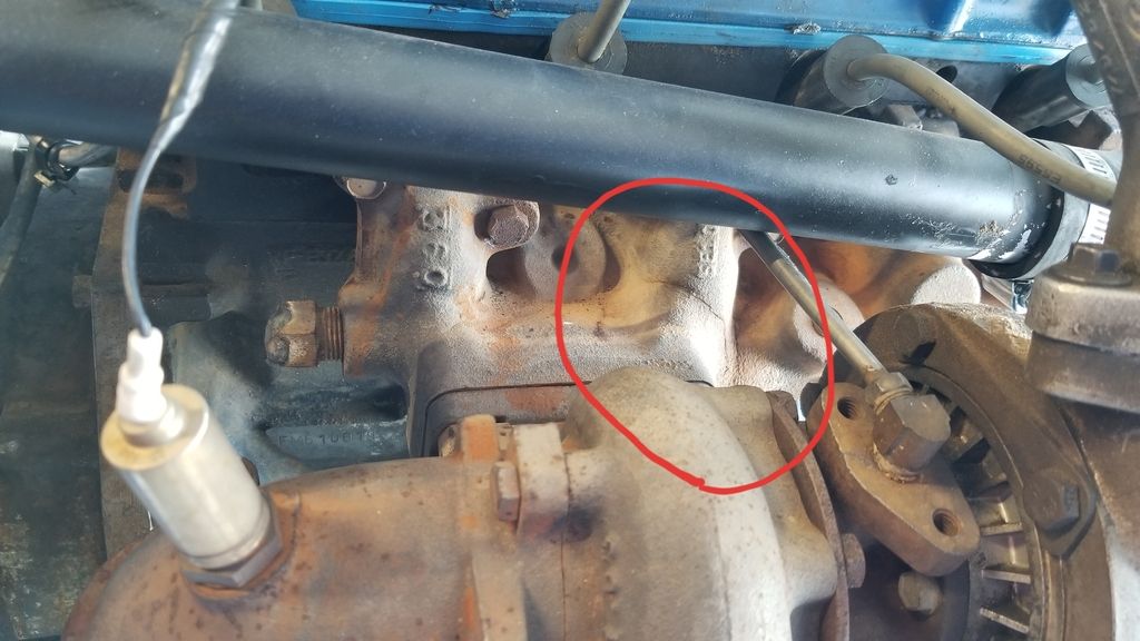 Crack in exhaust manifold. Stinger Performance Engineering